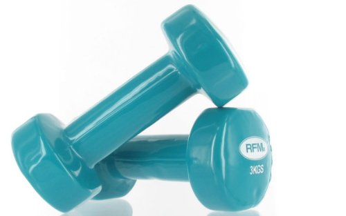 Vinyl Hantel 1 Paar, von 2 x 0,5kg bis 2 x 5kg