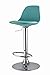 Produktbild Barhocker Okola 26, Farbe: Blau - Abmessungen: 82 - 104 x 39 x 40 cm (H x B x T)