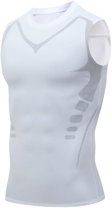 Smatstyle Camiseta de compresión Sin Mangas para Hombre Camisetas de Correr Ranspirable Secado Rápido para Hombre Tops de Jogging Fitness