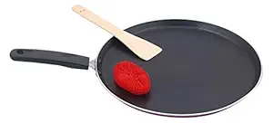SKARS Induction Base Non Stick Tawa, 299 mm, Black