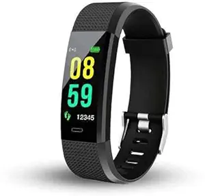 Infinizy ID115 Plus HR Smart Wristband Heart Rate Monitor with 0.96 Inch OLED Display KIONIX Sensor Waterproof Android 4.4 and Above