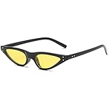 Rawdah Occhiali da sole Donna Occhio di gatto Moda Vintage Retro Unisex UV400 Bicchieri Per Driver Guida Occhiali da sole Cat