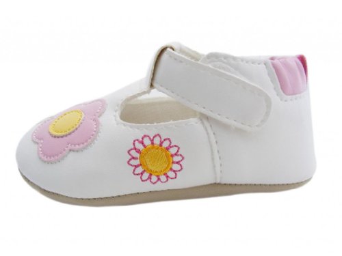 Bigood Baby Toddler PU Leather Shoes Walking Sneaker 13cm Sunflower Pink