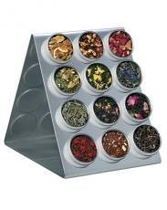 Preisvergleich Produktbild Gewürzdosen Set / Gewürzregal (mit 12 Dosen) magnetisch