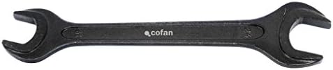 Cofan Double Open Ended Spanner, Black, 09512152, 0.011V