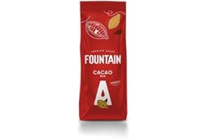 FOUNTAIN Cacao Mix 1KG - Cacao en poudre compatible avec tous les types de machines à café automatique. Recette pleine de saveur à mélanger avec de l'eau chaude ou avec du lait chaud