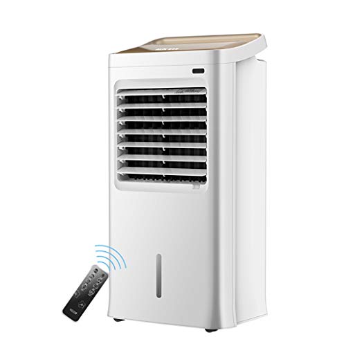 LI LU SHOP Télécommande pour Ventilateur de Refroidissement par Eau Mobile, Ventilateur de climatisation et Chauffage 4 en 1, réfrigérateur Domestique, Blanc + Or