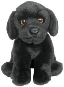 BLACK LABRADOR SOFT AND CUDDLY TOY