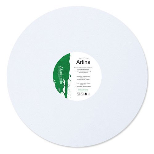 Artina Akademie Leinwand auf Keilrahmen rund Ø 70cm 280g/m²
