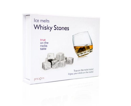 9er Set Whisky-Steine aus natürlichem Speckstein Whiskysteine für Getränke „on the rocks“ Eiswürfel Kühlsteine von der Marke PRECORN - 5
