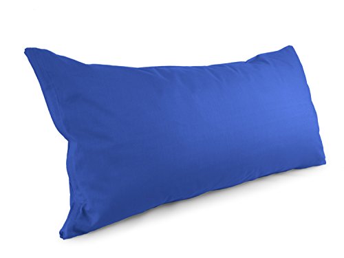 Doppelpack zum Vorteilspreis – Renforcé-Kissenbezüge aus 100% Baumwolle – schlicht und edel im Design, universell einsetzbar und kombinierbar – in 8 Uni-Farben, 40 x 80 cm, royal - 7