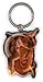 Produktbild Nene Thomas - Vivid Fire Moon Celestial Fairy Fantasy - Hight Quality Metal Nøglering Keychain - 1.75" x 2.25"