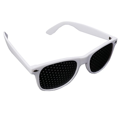 Preisvergleich Produktbild GUBENM Pinhole Brille, Anblick Brille Fitness Brille Gymnastik Brillen Optik Schulung
