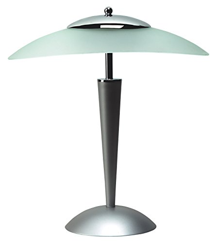Preisvergleich Produktbild Energiesparleuchte CRISTAL metallgrau
