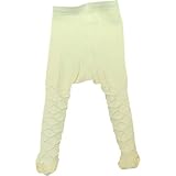 Baby Tights White, Cream or Pink in Newborn, 0-3, 3-6 months Cotton Blend