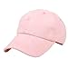 Produktbild UFACE Reine Farbe Hirschleder Baseballkappe Hochwertige Hip-Hop-Baseballmütze im Freien flache Hysteresenhut (Rosa)