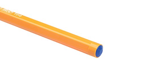 BIC Kugelschreiber Orange fine / 20 Kulis in Blau / Strichstärke 0,35 mm – fein / Dokumentenecht - 6