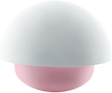 Night Light Tumbler Touch Lamp LED Mushroom-shaped 3 Light Modes and 7 Colorful Light for Bedroom Living Room Camping Picnic Indoors and Outdoors (Pink)
