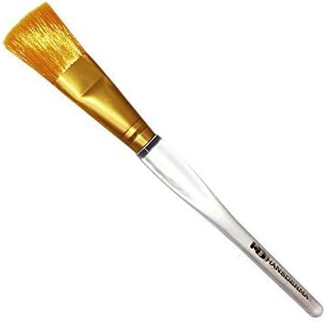 HansdermaSkinsoft Facial Mask Brush, Golden Brush