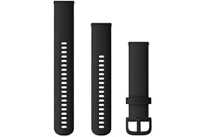 ‎GARMIN Garmin Schnellwechsel-Armband 20mm, passend für Venu, Venu 2Plus, Venu SQ/ SQ2, vivoactive 3/5, vivomove- Serie, Forerunner 55/245/ 645, Approach S40/ S42/ S12, D2 Air