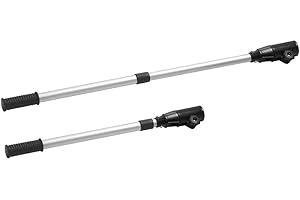 SSI Marine Aluminium Telescopic Outboard Motor/Tiller Extension Handle 43-64cm