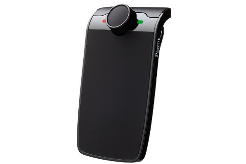 Parrot MINIKIT+ - Kit manos libres Bluetooth (con control por voz), negro