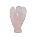 Produktbild Rosenquarz Engel Figur Schutzengel ca. 22 x 33 mm Glücksbringer.(3204)