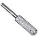 Veroda Rustless Iron Tattoo Grip Tubes / Non-Slip, High-Polished, Knurled Professional Tattoo Machine Grip--Screws and Back-Stems Included