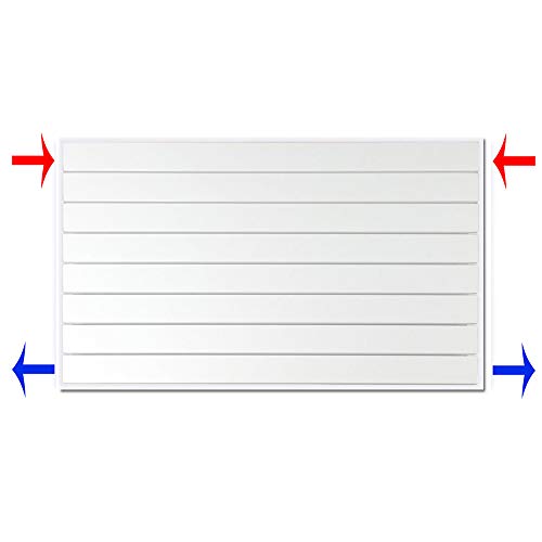 Preisvergleich Produktbild Design Paneelheizkörper horizontal Höhe 450 mm verschiedene Breiten Heizkörper Badheizkörper (450 mm x 1800 mm)