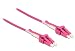 Produktbild DELOCK Kabel Lichtwellenleiter LC > LC Multimode OM4 Uniboot 10 m