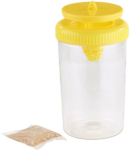 Exbuster 3er-Set Biologische Fliegenfalle, ungiftiger Wirkstoff f. je 10 Wochen - 2