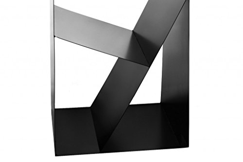 Magnus Kaminholzregal CUBE schwarz - 4
