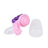 Hosaire Baby Schnuller Mode Kinder Beruhigungssauger Kreativ Silikon Schnuller für 6-18M Mädchen,Junge,Mittlere,Rosa - 8