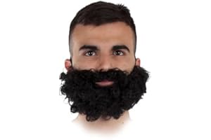 FYCAR BARBA AFRO NEGRA - Producto Único