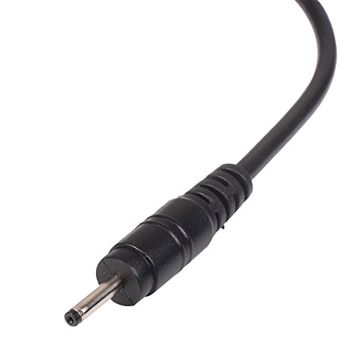 Smays 5V DC-in 2A 2,5/0,7mm Jack Netzteil Ladegerät für Nabi2-NVA, Double Power Tablet, Lindsay 10″, Prontotec 7-Inch, FunTab, Amiga Stellent 7 „, RCA 7 9 Cambio W101 V2 - 2