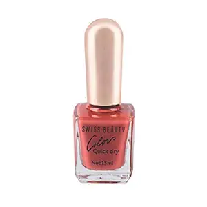 Swiss Beauty MS045 Gel Effect Nail Polish (Matte) Shade-02 Pack of 2