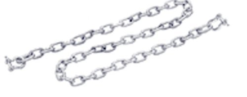 SEACHOICE fondeo Galvanised Chain with Shackles