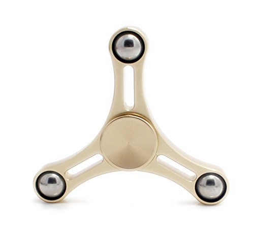 Mylboo Tri Fidget Handspinner, Metal Bearing Fidget Spinner Kids Adult Toy Great for Fidgeters, Anxiety, Focusing, ADHD, Autism, Quitting Bad Habits, Spins Last for over 3 mins (XMY, gold) Mylboo Tri Fidget Handspinner, Metal Bearing Fidget Spinner Kids Adult Toy Great for Fidgeters, Anxiety, Focusing, ADHD, Autism, Quitting Bad Habits, Spins Last for over 3 mins (XMY, gold)