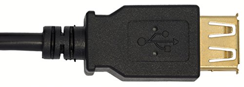 mumbi USB Verlängerung – USB 2.0 Verlängerungskabel A/A 2 Meter / USB A Stecker an USB A Kupplung - 3