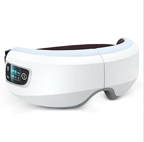 D&F Eye Massager Electric Wireless Temple Massage With Heat Music And Air Compression Three Modes Eye Care Stress Headache Relief