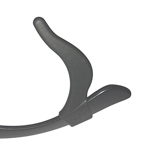 Sportbügelenden / Fassungshalter für die Brille | 5,5x4,5 - Länge 35mm in verschiedenen Farben (schwarz)