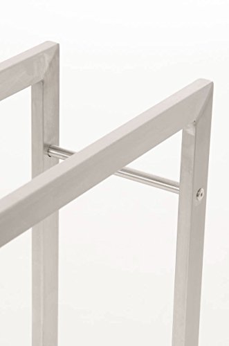 CLP Edelstahl Kaminholzregal / Kaminholzständer KERI, bis zu 8 Größen wählbar 25 x 80 x 150 cm - 9