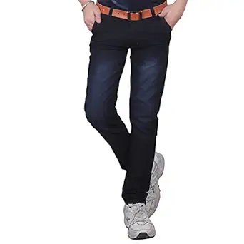 Coolberry Navy Blue Color Slim fit Jeans for Boys