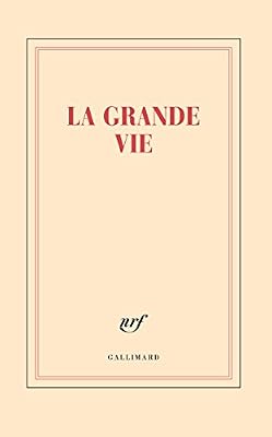 Grand carnet «La grande vie» (papeterie)