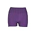 Produktbild Shorts Damen Gamaschen Sommer Leggings Yoga-Shorts High Waist Jacquard Yoga Fitness Hosen Hüften Enge Jogginghose Sweatshorts, Violett