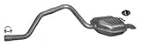 Hergestellt in der EU ETS-EXHAUST 50718 Endtopf Auspuff + Anbauteile (für MONDEO 2.0 TD KOMBI 130/90/115/155hp 2001-2007)