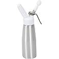Saylani Enterprises Whipped Cream Dispenser Cream Whipper Heavy Canister 500ml with Multiple Attachments for Heavy Duty Professional Use in Homes, Cafes, Hotels and Restaurants