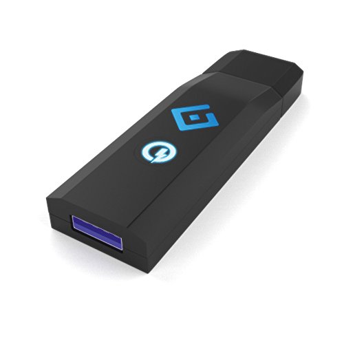 HDFury HDF0201 GoBlue IR OTG USB Bluetooth Dongle zur App-Steuerung von Geräten inklusive IR-Empfänger schwarz