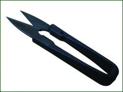 Ernteschere Knipser, schwarz