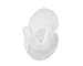 Produktbild niceeshop(TM) Einzelschicht Silikon Sport Gumi Schild Mundschutz mit Koffer, Transparent Farbe